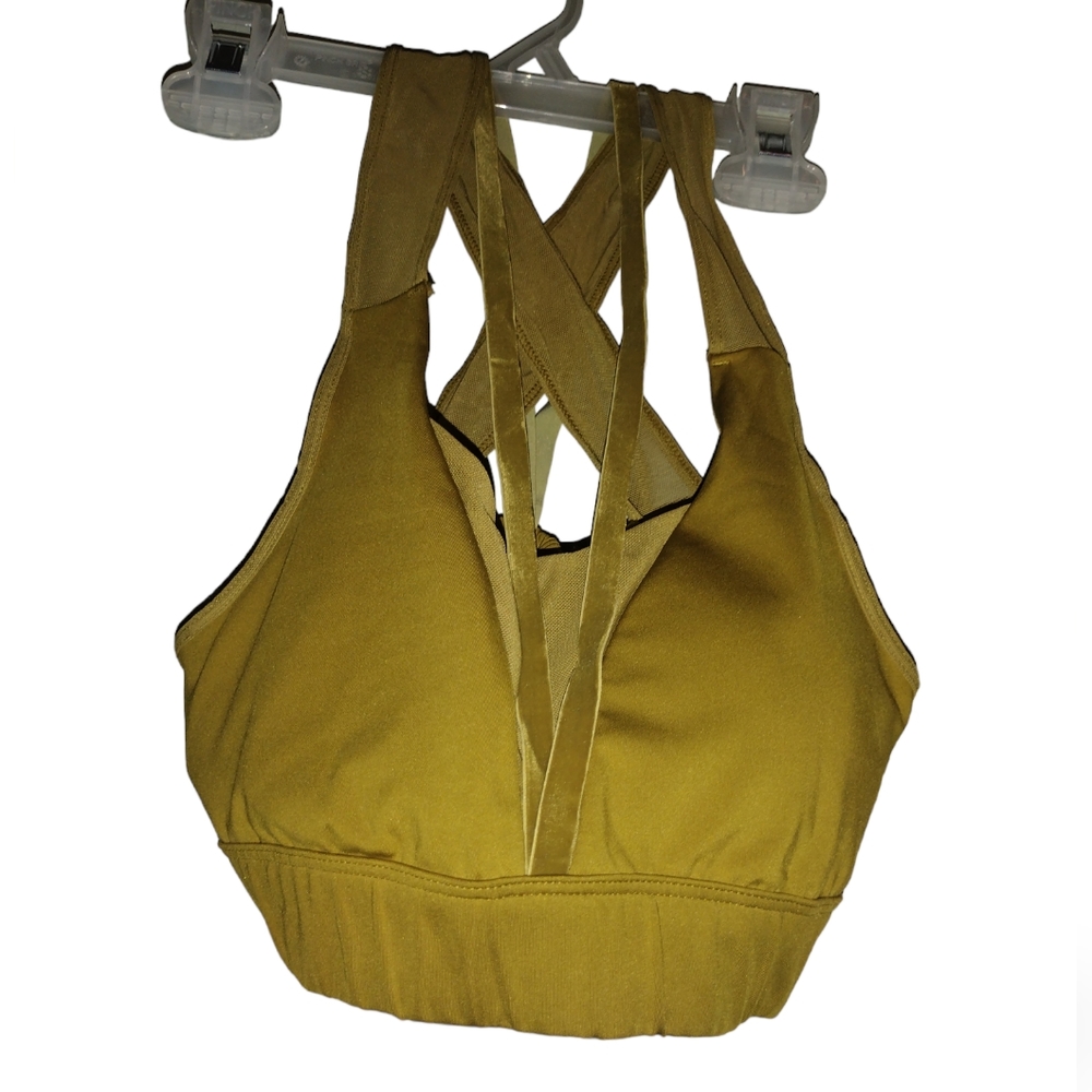 Mustard Sports Bra 34B